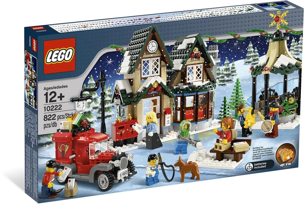 LEGO Advanced models 10222 Winter Village Post Office set, image 4