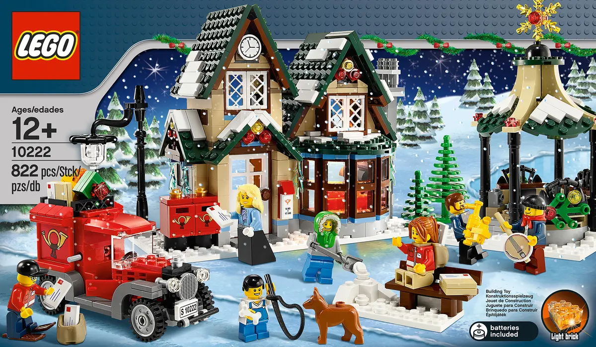 LEGO Advanced models 10222 Winter Village Post Office set, image 19