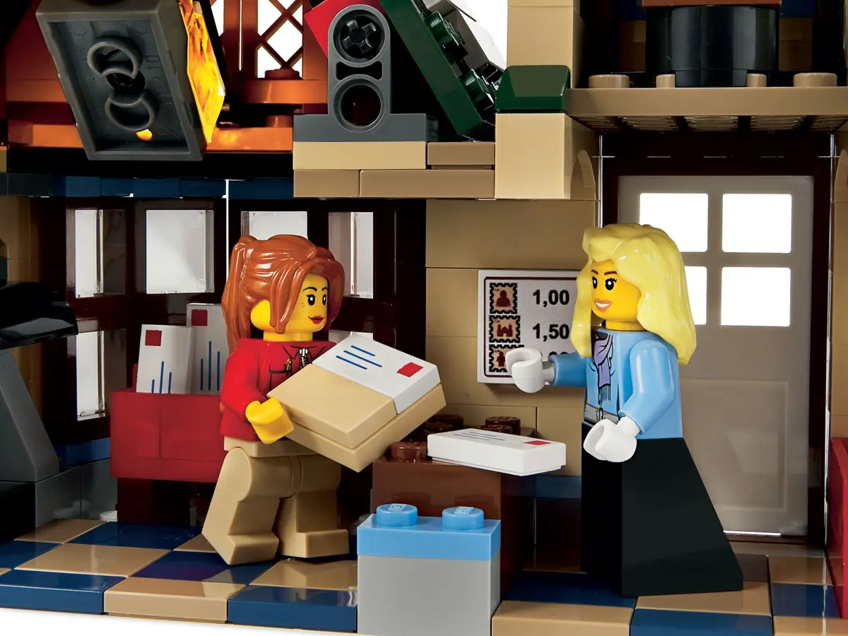 LEGO Advanced models 10222 Winter Village Post Office set, image 9