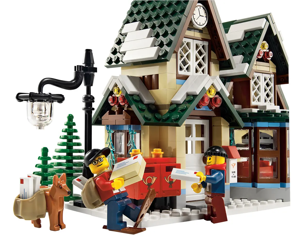 LEGO Advanced models 10222 Winter Village Post Office set, image 14
