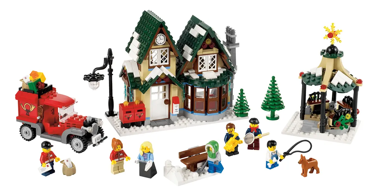 LEGO Advanced models 10222 Winter Village Post Office set, image 2