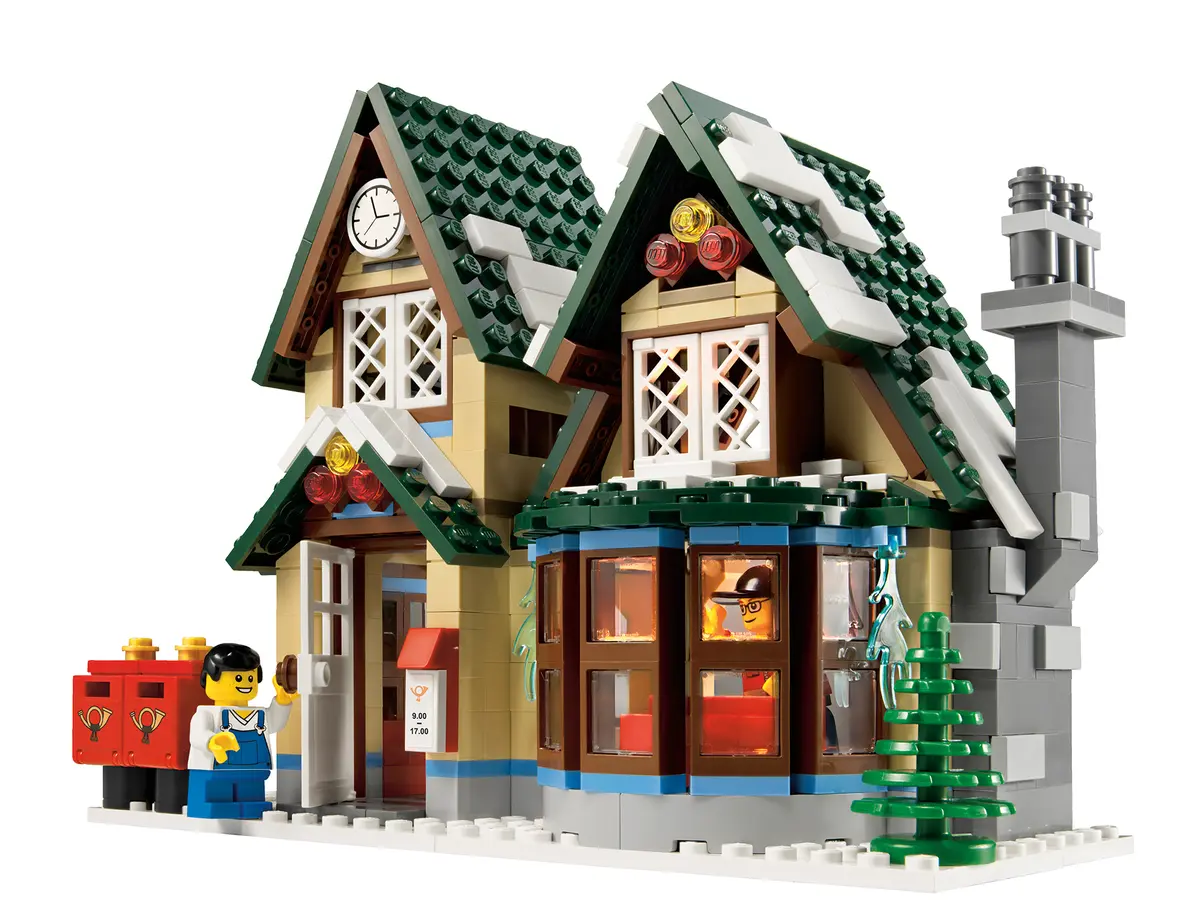 LEGO Advanced models 10222 Winter Village Post Office set, image 11