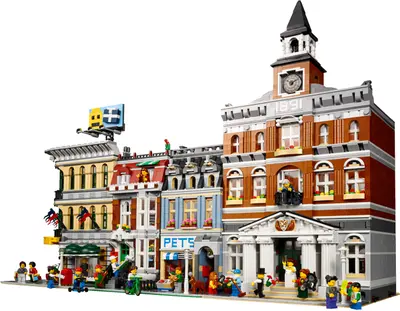 LEGO Advanced models 10224 Town Hall set, image 8