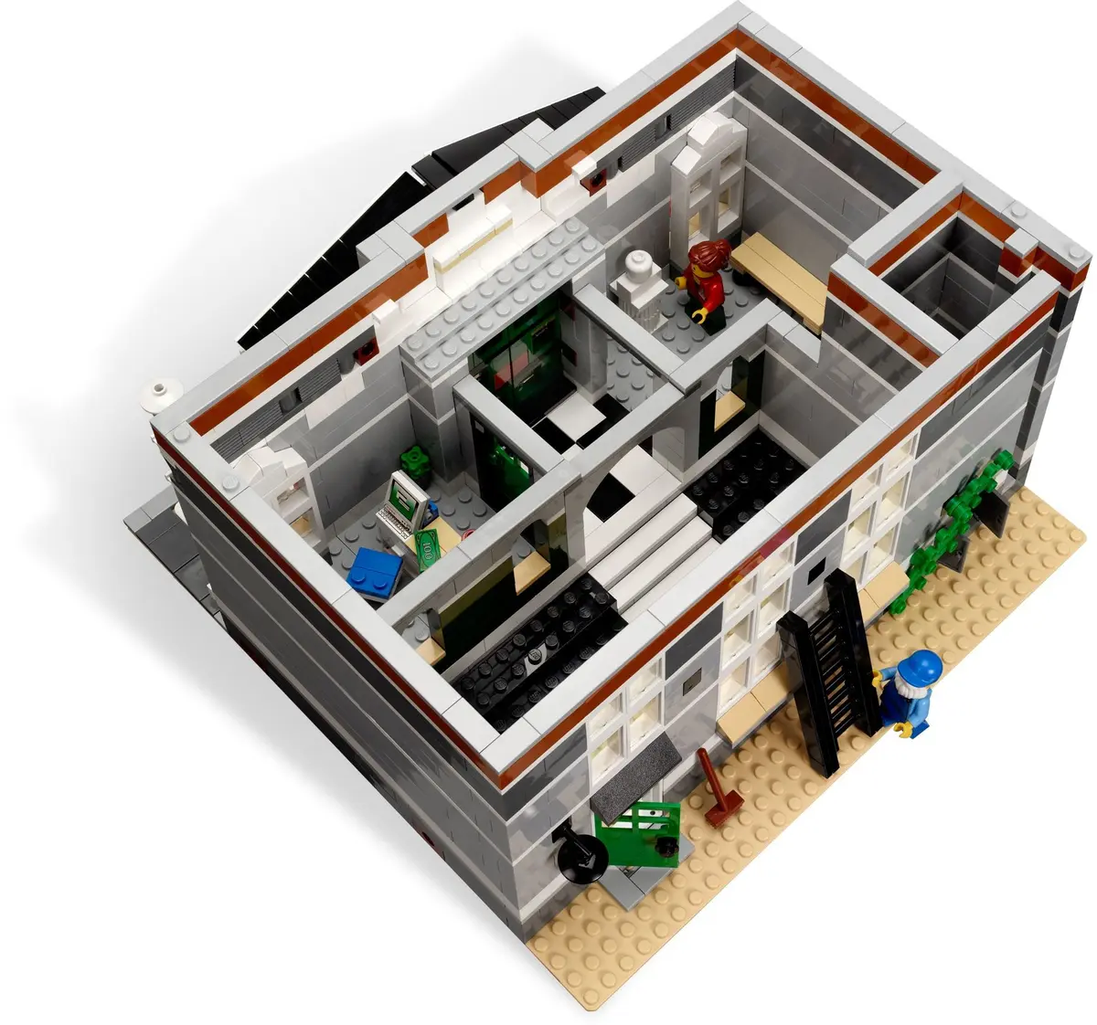 LEGO Advanced models 10224 Town Hall set, image 4