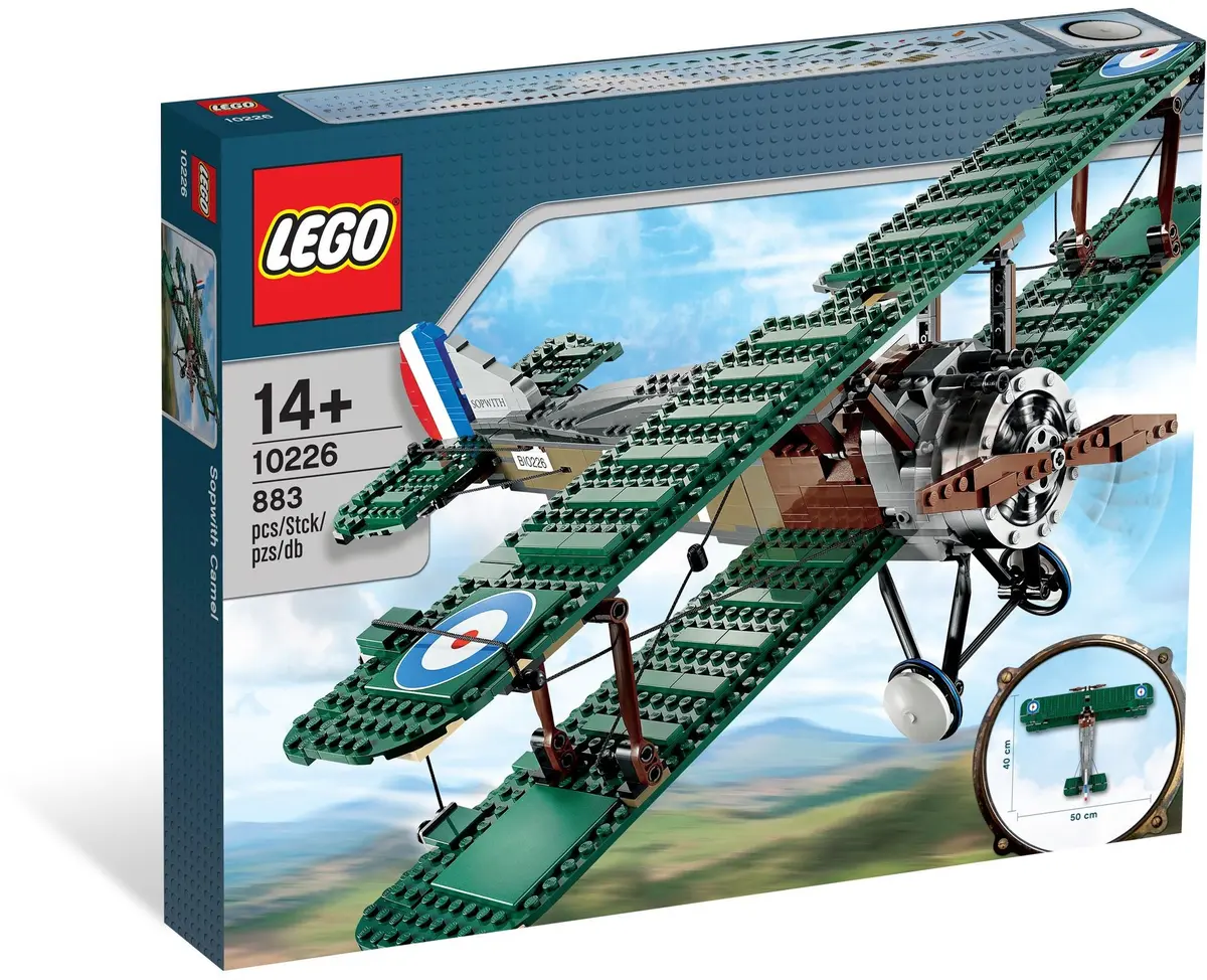 LEGO Advanced models 10226 Sopwith Camel set, image 3