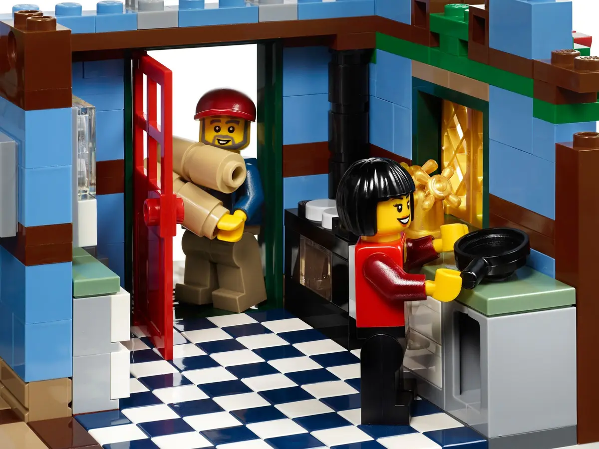 LEGO Advanced models 10229 Winter Village Cottage set, image 3