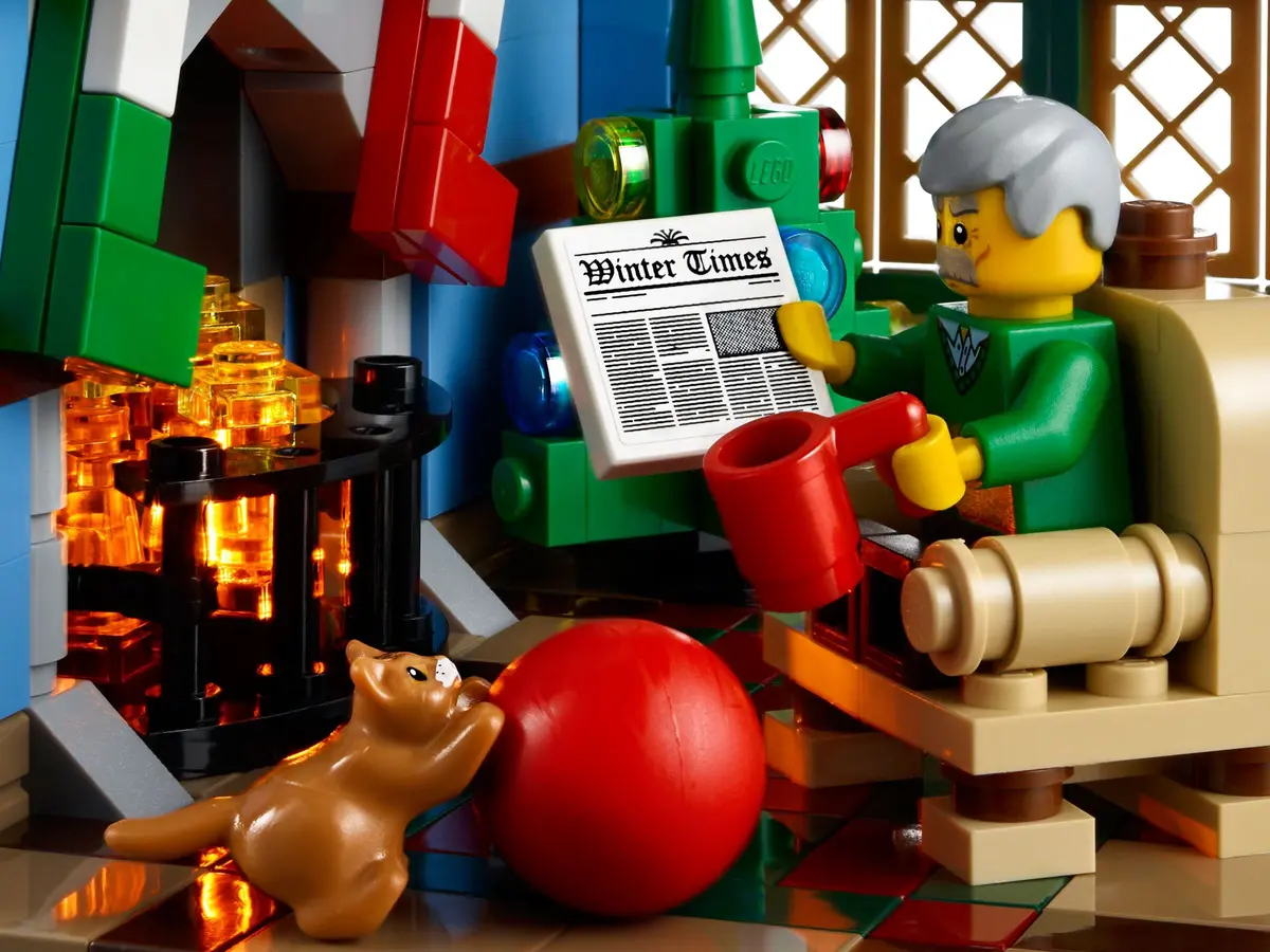 LEGO Advanced models 10229 Winter Village Cottage set, image 4
