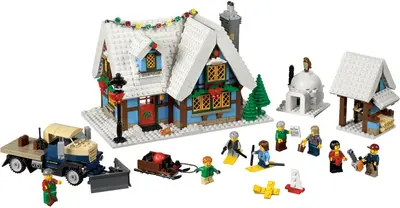 LEGO Advanced models 10229 Winter Village Cottage set, image 32