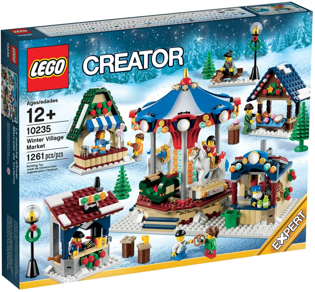 LEGO Creator Expert 10235 Winter Village Market set, image 3