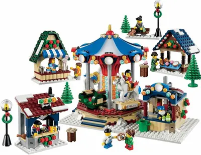 LEGO Creator Expert 10235 Winter Village Market set, image 32