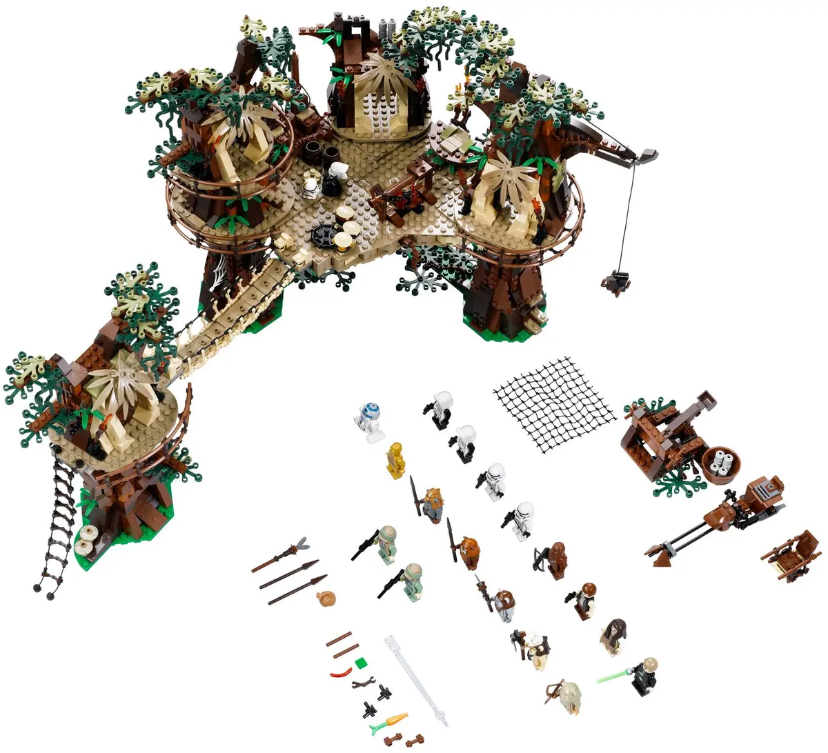 LEGO Star Wars 10236 Ewok Village set, image 54