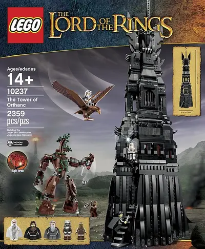 LEGO The Lord of the Rings 10237 Tower of Orthanc set, image 38