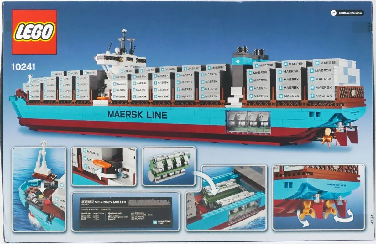 LEGO Creator Expert 10241 Maersk Line Triple-E set, image 17