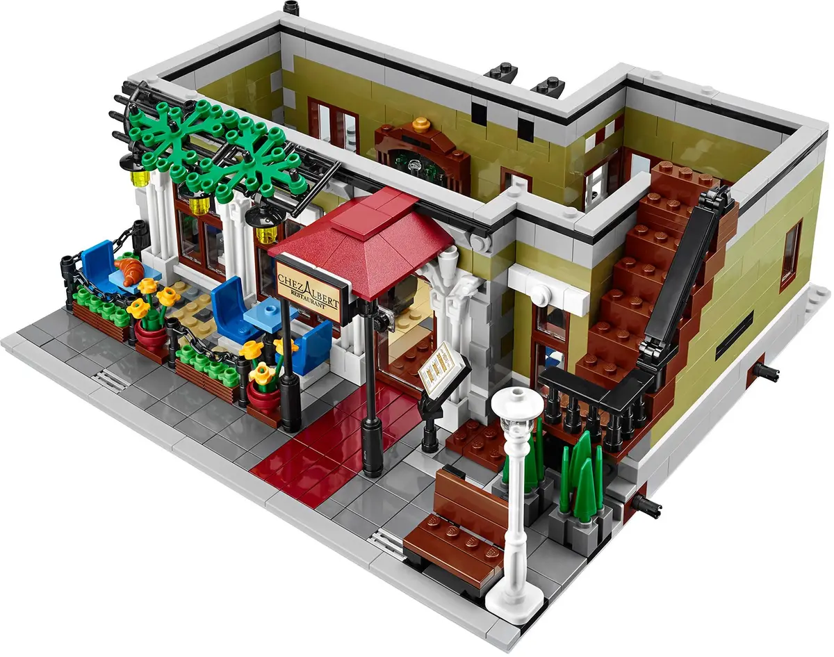 LEGO Creator Expert 10243 Parisian Restaurant set, image 7