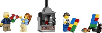 LEGO Creator Expert 10243 Parisian Restaurant set, image 43