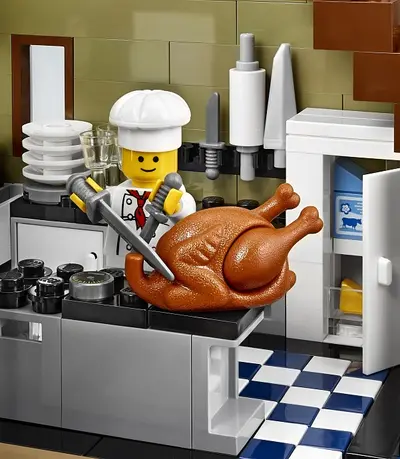 LEGO Creator Expert 10243 Parisian Restaurant set, image 15