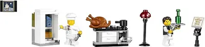 LEGO Creator Expert 10243 Parisian Restaurant set, image 42