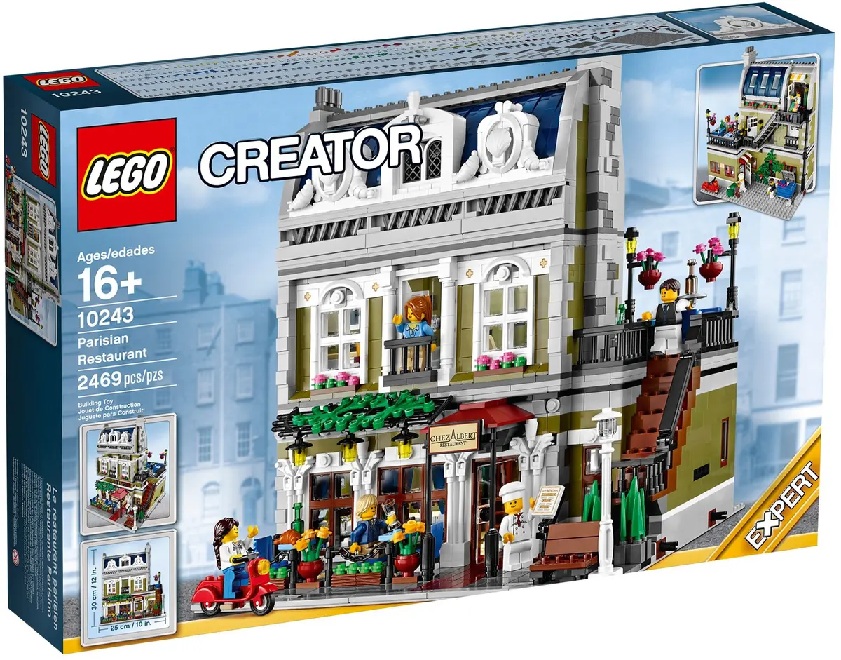 LEGO Creator Expert 10243 Parisian Restaurant set, image 3