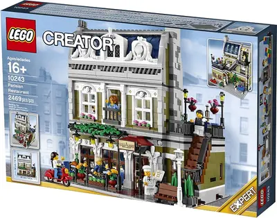 LEGO Creator Expert 10243 Parisian Restaurant set, image 27