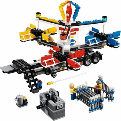LEGO Creator Expert 10244 Fairground Mixer set, image 23