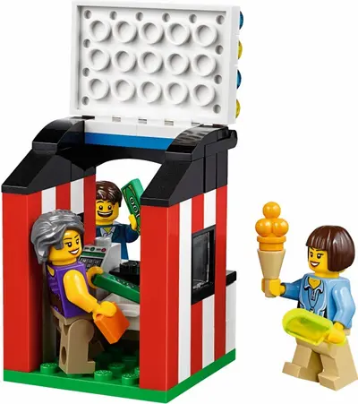 LEGO Creator Expert 10244 Fairground Mixer set, image 17
