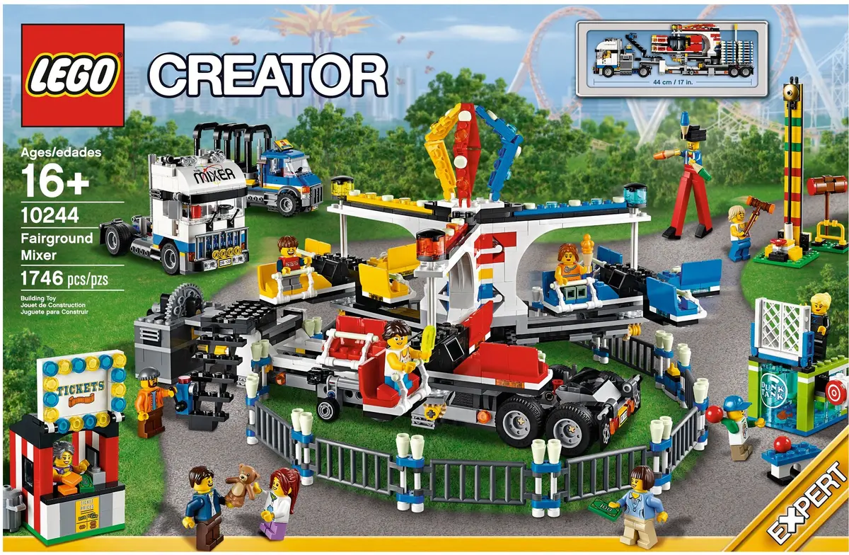 LEGO Creator Expert 10244 Fairground Mixer set, image 3