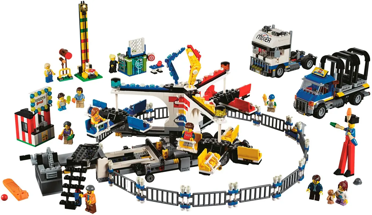 LEGO Creator Expert 10244 Fairground Mixer set, image 42
