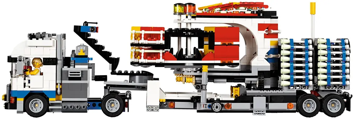 LEGO Creator Expert 10244 Fairground Mixer set, image 9
