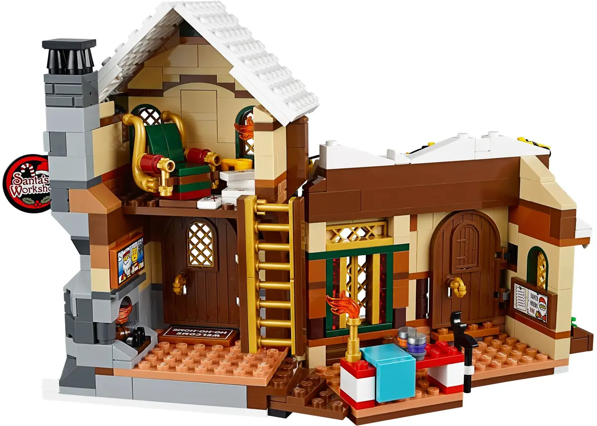 LEGO Creator Expert 10245 Santa's Workshop set, image 4