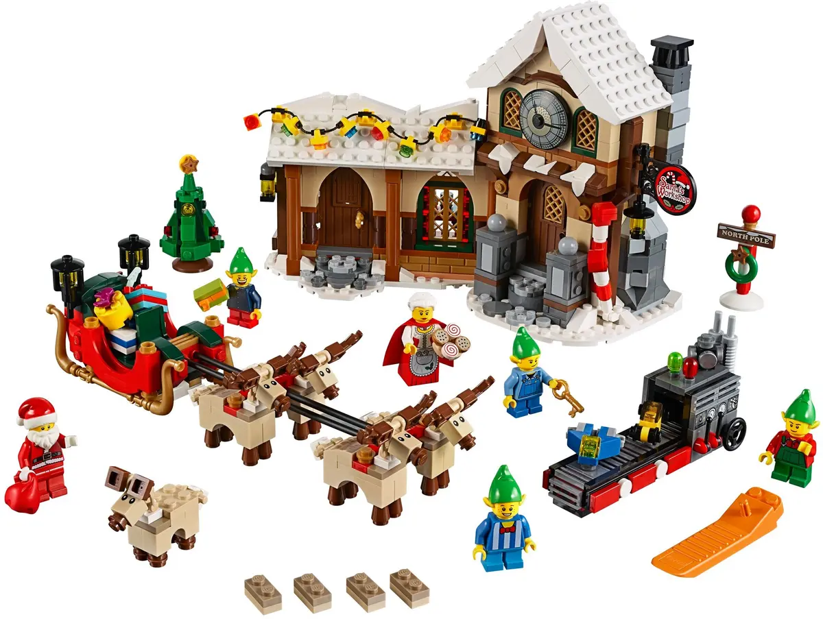 LEGO Creator Expert 10245 Santa's Workshop set, image 36