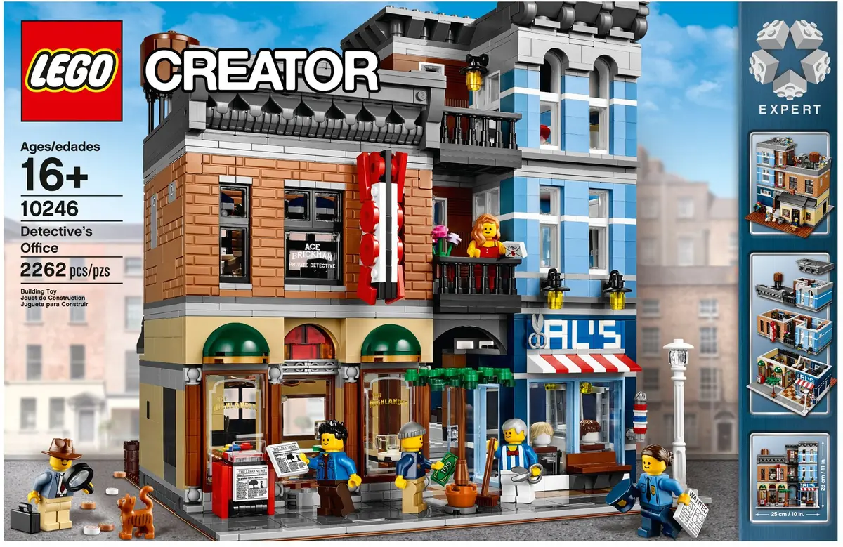 LEGO Creator Expert 10246 Detective's Office set, image 3