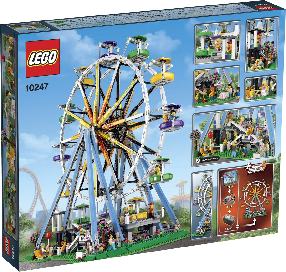 LEGO Creator Expert 10247 Ferris Wheel set, image 19