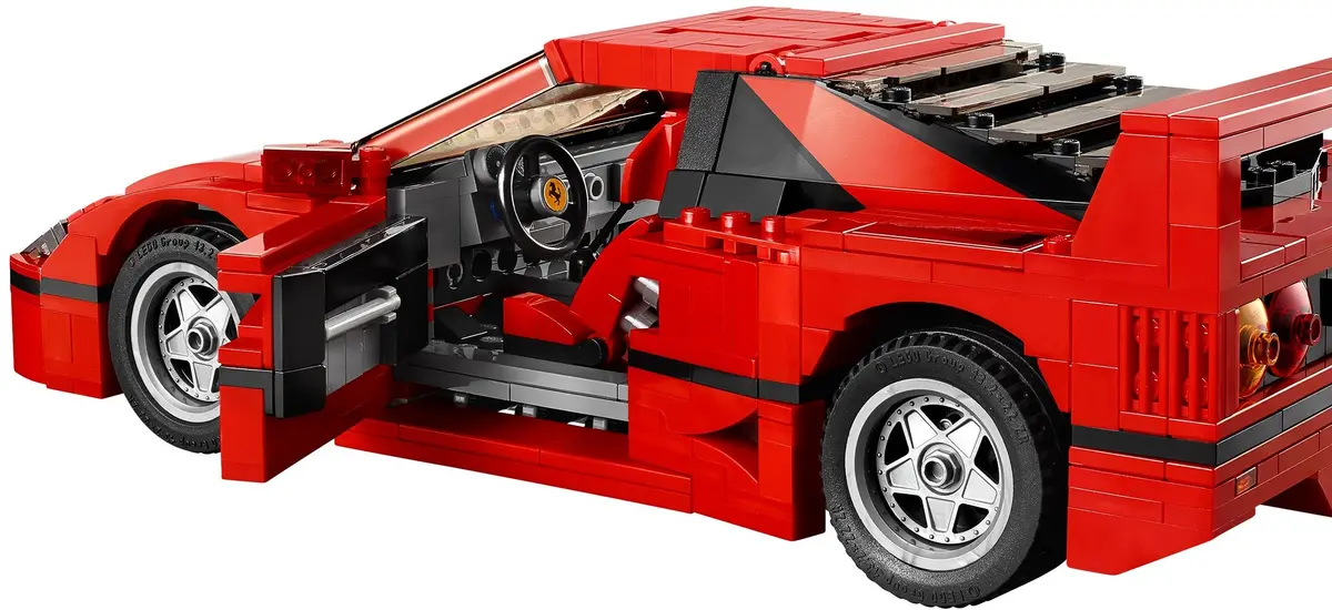 LEGO Creator Expert 10248 Ferrari F40 set, image 5