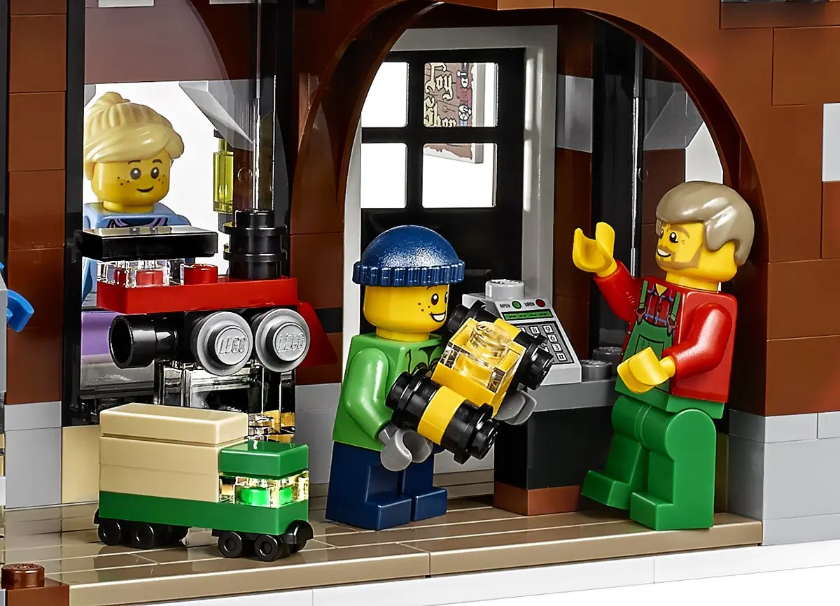 LEGO Creator Expert 10249 Winter Toy Shop set, image 14