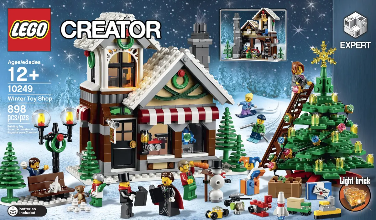 LEGO Creator Expert 10249 Winter Toy Shop set, image 21