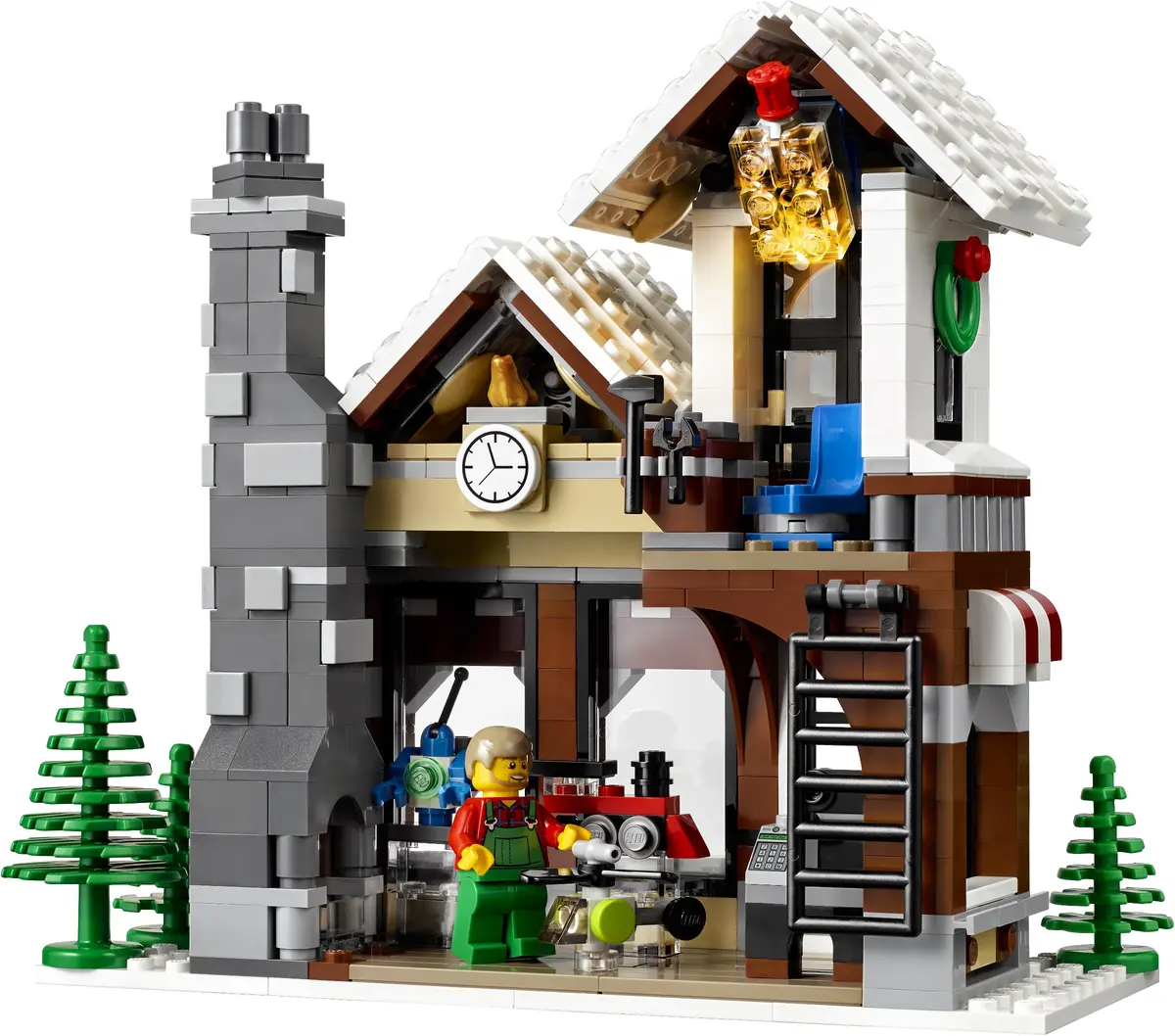 LEGO Creator Expert 10249 Winter Toy Shop set, image 23