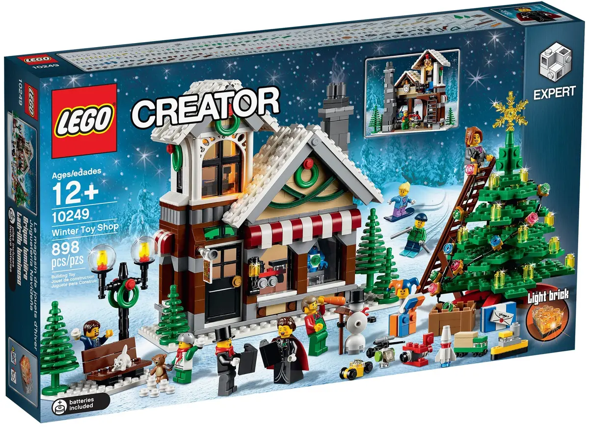 LEGO Creator Expert 10249 Winter Toy Shop set, image 2