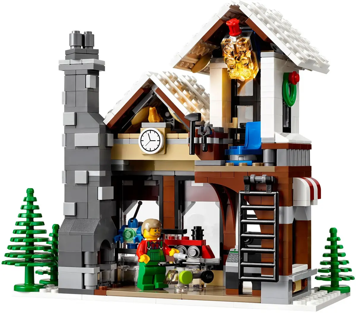 LEGO Creator Expert 10249 Winter Toy Shop set, image 4