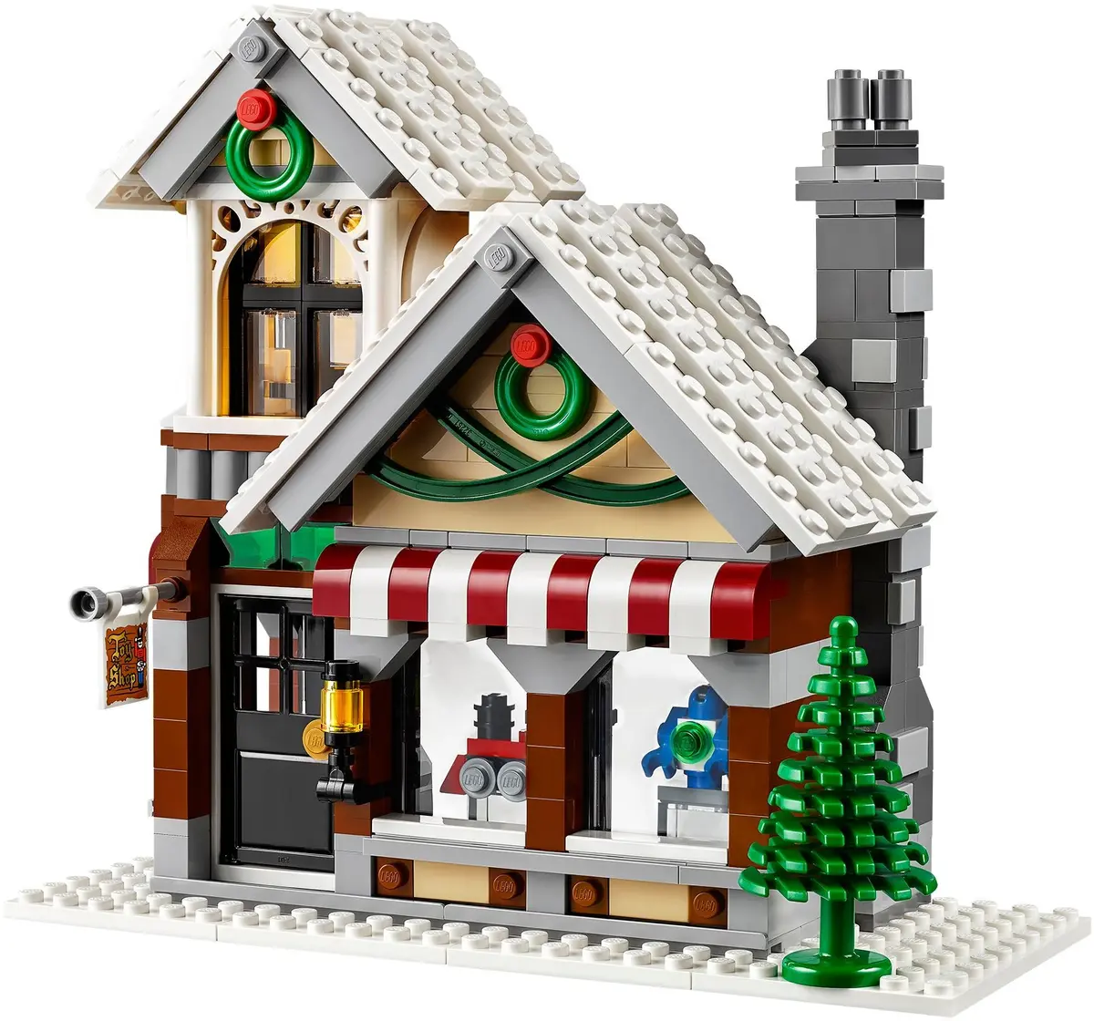 LEGO Creator Expert 10249 Winter Toy Shop set, image 3