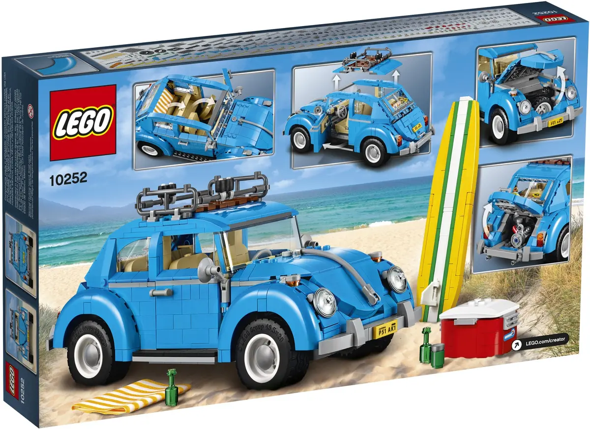 LEGO Creator Expert 10252 Volkswagen Beetle set, image 13