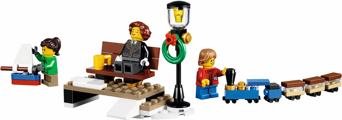 LEGO Creator Expert 10254 Winter Holiday Train set, image 10