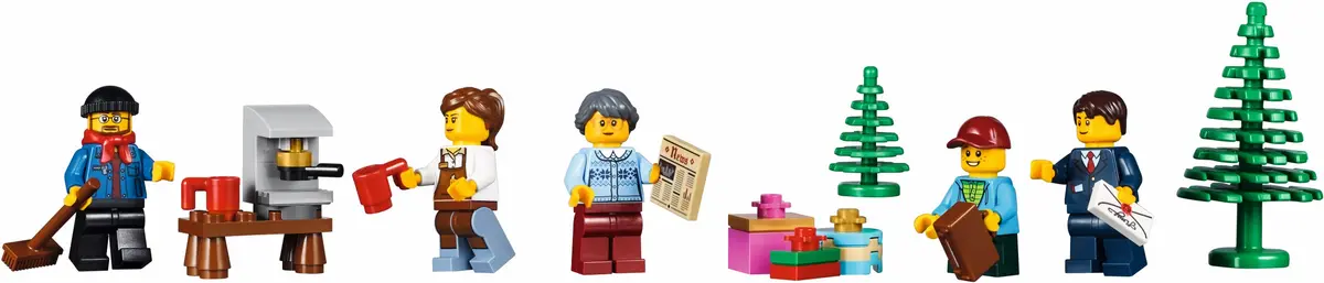 LEGO Creator Expert 10259 Winter Village Station set, image 20