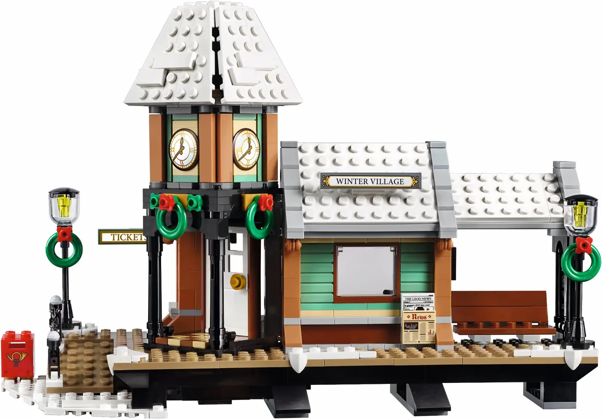 LEGO Creator Expert 10259 Winter Village Station set, image 19