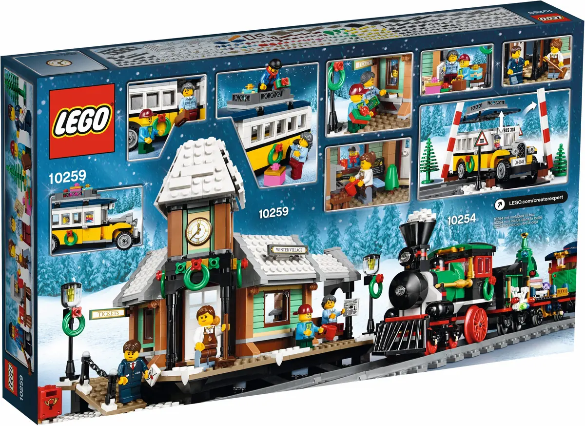 LEGO Creator Expert 10259 Winter Village Station set, image 18