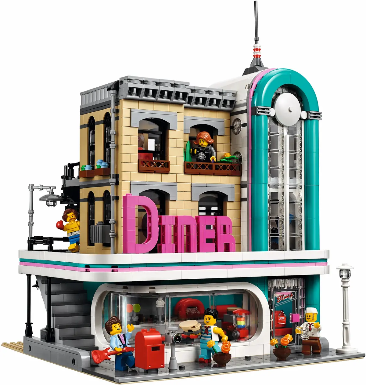 LEGO Creator Expert 10260 Downtown Diner set, image 27