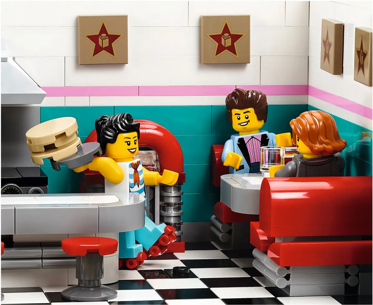 LEGO Creator Expert 10260 Downtown Diner set, image 15