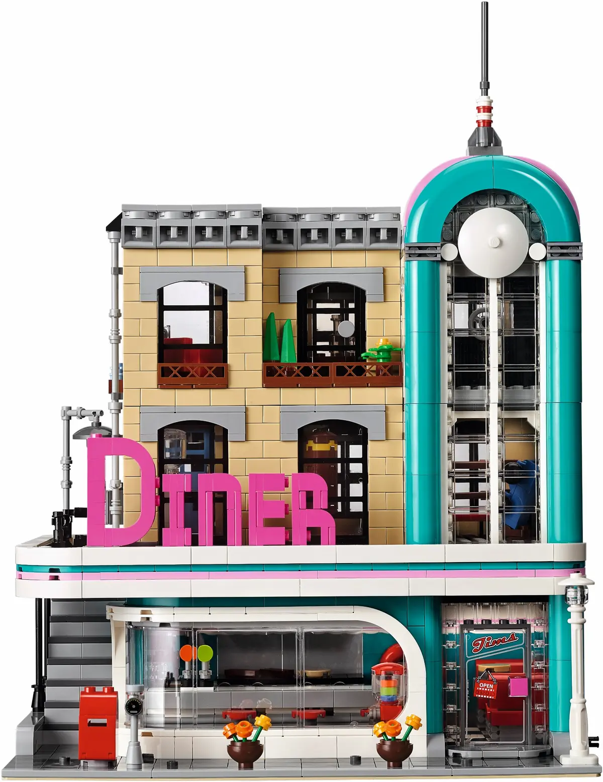 LEGO Creator Expert 10260 Downtown Diner set, image 29