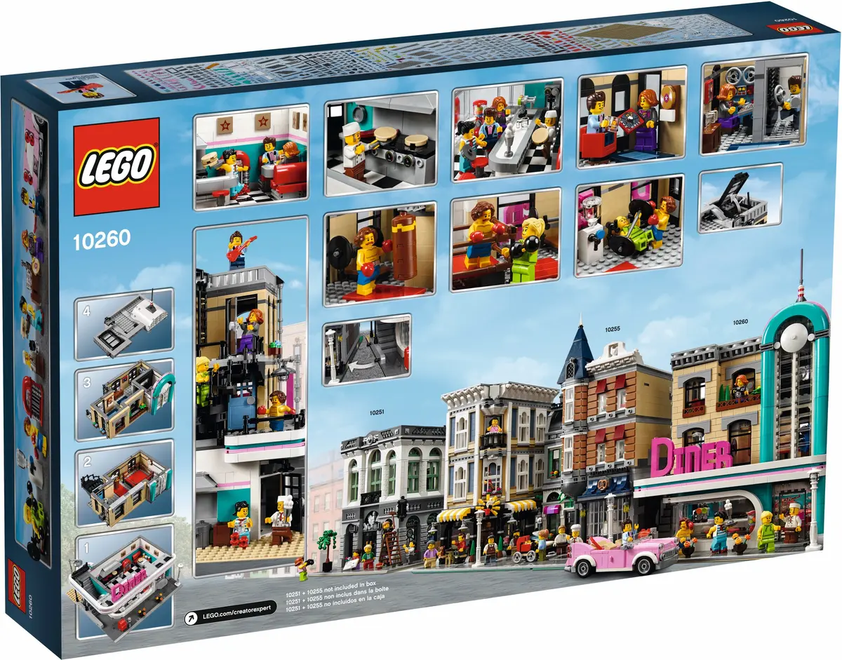 LEGO Creator Expert 10260 Downtown Diner set, image 26