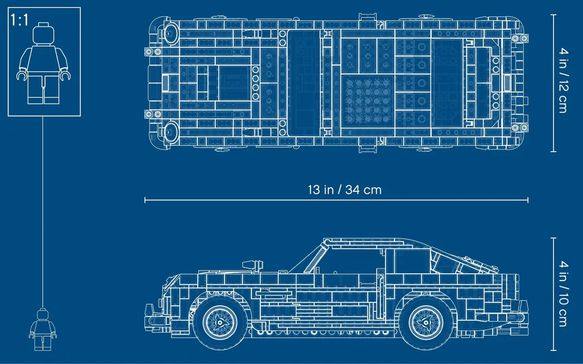 LEGO Creator Expert 10262 James Bond Aston Martin DB5 set, image 14