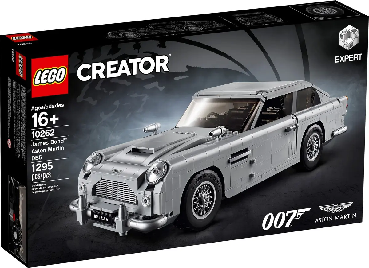 LEGO Creator Expert 10262 James Bond Aston Martin DB5 set, image 2